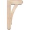 Ekena Millwork Thorton Craftsman Smooth Bracket w/ Offset Brace, Douglas Fir, 5 1/2"W x 14"D x 26"H BKT0604X14X26THR04SDF - alternate 4